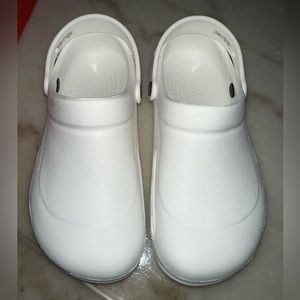 White Crocs
